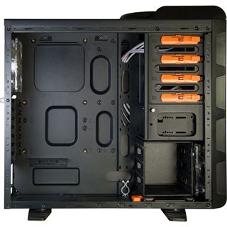 Inter-Tech Q7 Major mit Sichtfenster Midi Tower ohne Netzteil schwarz