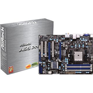 ASRock A55 Pro3 AMD A55 So.FM1 Dual Channel DDR3 ATX Retail