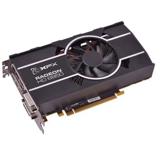 1GB XFX Radeon HD 6850 775M kurz Aktiv PCIe 2.1 x16 (Retail)