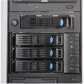 Chenbro PC61731 Midi Tower ohne Netzteil schwarz/silber