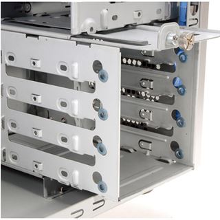 Chenbro PC61731 Midi Tower ohne Netzteil schwarz/silber