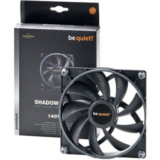 be quiet! Shadow Wings Mid-Speed 140x140x25mm 1000 U/min 17 dB(A)