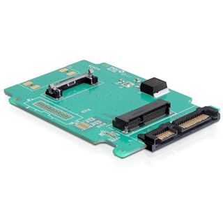 Delock SATA auf mSATA Konverter für mSATA SSD (61881)