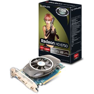 1GB Sapphire Radeon HD 6750 Aktiv PCIe 2.1 x16 (Lite Retail)