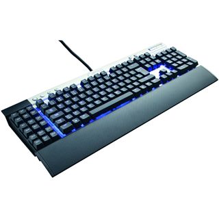 Corsair Vengeance K90 CHERRY MX Red USB Deutsch silber/schwarz