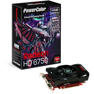 1GB PowerColor Radeon HD 6750 Aktiv PCIe 2.1 x16 (Retail)