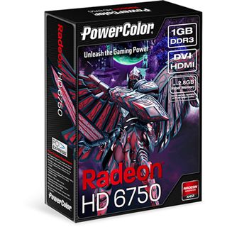 1GB PowerColor Radeon HD 6750 Aktiv PCIe 2.1 x16 (Retail)