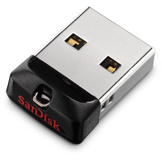 8 GB SanDisk Cruzer Fit schwarz USB 2.0