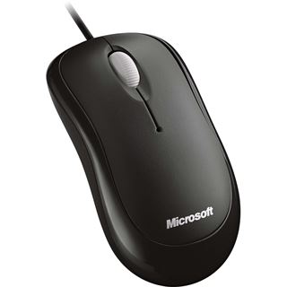 Microsoft Basic Optical Mouse PS/2 & USB schwarz (kabelgebunden)