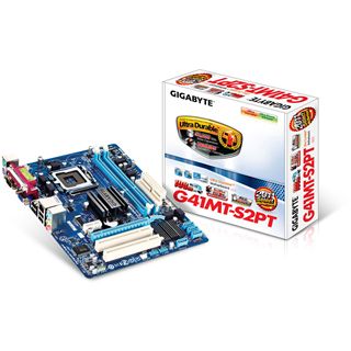 Gigabyte GA-G41MT-S2PT Intel G41 So.775 Dual Channel DDR3 mATX Retail