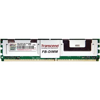 2GB Transcend Value DDR2-800 FB DIMM CL6 Single