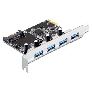 Delock 89297 4 Port PCIe x1 retail