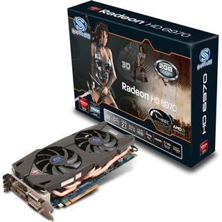 2GB Sapphire Radeon HD 6970 Dual Fan Aktiv PCIe 2.1 x16 (Full Retail)