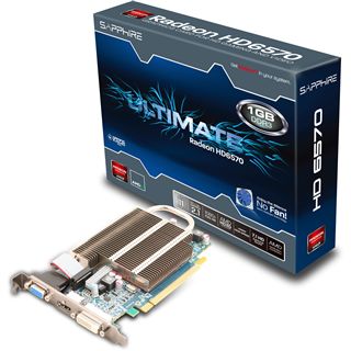 1GB Sapphire Radeon HD 6570 Ultimate Passiv PCIe 2.1 x16 (Retail)