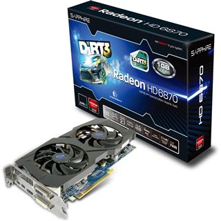 1GB Sapphire Radeon HD 6870 OC Aktiv PCIe 2.1 x16 (Retail)
