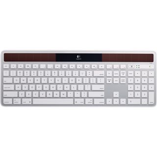 Logitech K750 MAC Deutsch silber (kabellos)