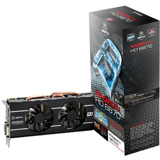 1GB XFX Radeon HD 6870 XXX Dual Fan Aktiv PCIe 2.1 x16 (Retail)