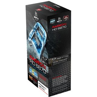 1GB XFX Radeon HD 6870 XXX Dual Fan Aktiv PCIe 2.1 x16 (Retail)