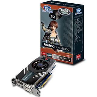2GB Sapphire Radeon HD 6850 Aktiv PCIe 2.1 x16 (Lite Retail)