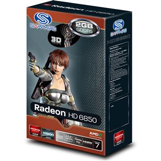 2GB Sapphire Radeon HD 6850 Aktiv PCIe 2.1 x16 (Lite Retail)