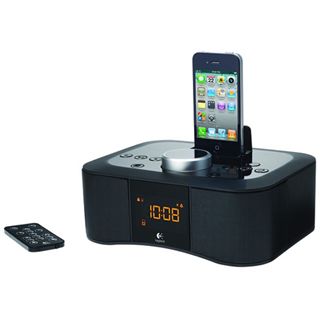 Logitech S400i Clock Radio Dock black CE