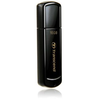 16 GB Transcend JetFlash 350 schwarz USB 2.0