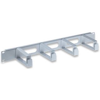 Intellinet 1HE 4x Plastikringe grau Kabelmanagment f&uuml;r 19"