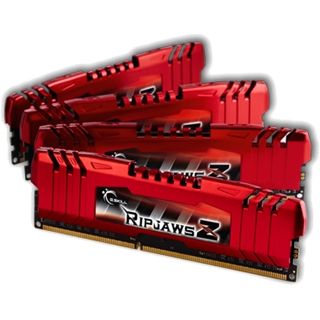 16GB G.Skill RipJawsZ DDR3-1600 DIMM CL9 Quad Kit