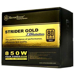 850 Watt Silverstone Strider Gold Series v 2.0 Modula 80+ Gold