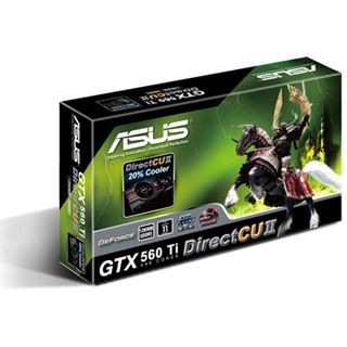 1280MB Asus GeForce GTX 560 Ti 448 Cores DirectCU II Aktiv PCIe 2.0