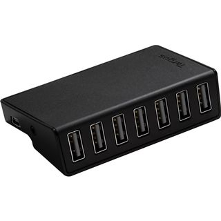 Targus USB Desktop Hub ACH115EU 7-port USB 2.0 extern ohne Netzteil