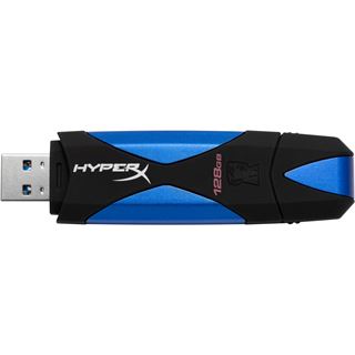 128 GB HyperX DataTraveler 3.0 schwarz/blau USB 3.0