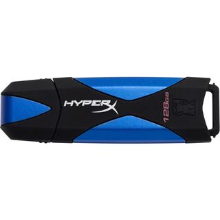 128 GB HyperX DataTraveler 3.0 schwarz/blau USB 3.0