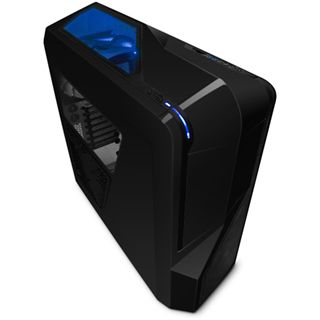 NZXT Phantom 410 mit Sichtfenster Midi Tower ohne Netzteil schwarz