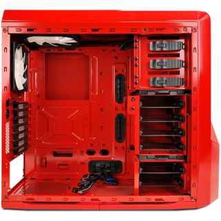 NZXT Phantom 410 mit Sichtfenster Midi Tower ohne Netzteil rot