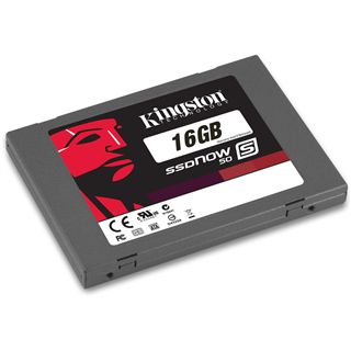 16GB Kingston SSDNow S50 2.5" (6.4cm) SATA 3Gb/s MLC asynchron