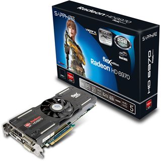 2GB Sapphire Radeon HD 6970 FleX Aktiv PCIe 2.1 x16 (Full Retail)