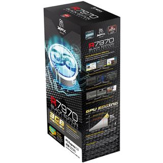 3GB XFX Radeon HD 7970 Black Edition 1000M Aktiv PCIe 3.0 x16 (Retail)