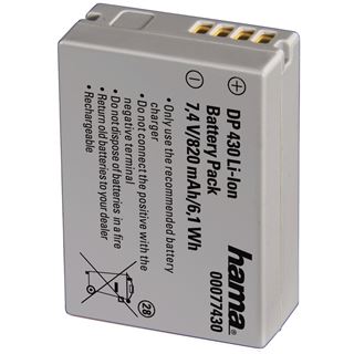 Hama Li-Ion-Akku DP 430 für Canon NB-10L