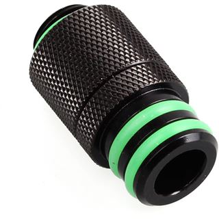 Bitspower Schnellverschluss gerade 1x Gewinde G1/4" matt schwarz