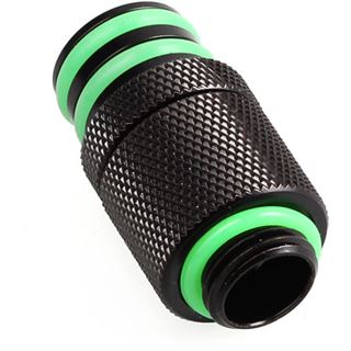 Bitspower Schnellverschluss gerade 1x Gewinde G1/4" matt schwarz