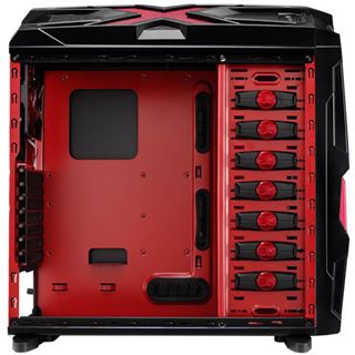 AeroCool Strike-X Advance Devil Red Midi Tower ohne Netzteil