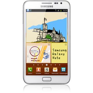 Samsung Galaxy Note N7000 16 GB weiß