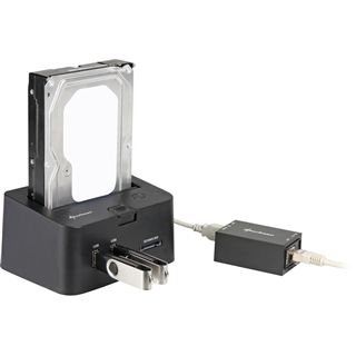 Sharkoon Netzwerkadapter USB und LAN Port 100 Giga