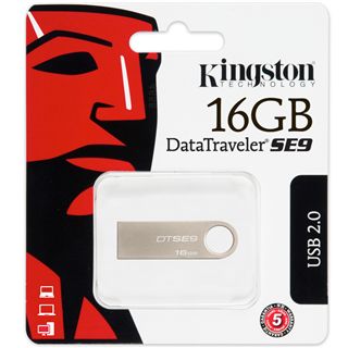 16 GB Kingston DataTraveler SE9 silber USB 2.0