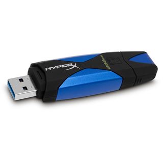256 GB HyperX DataTraveler 3.0 schwarz/blau USB 3.0