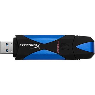 256 GB HyperX DataTraveler 3.0 schwarz/blau USB 3.0
