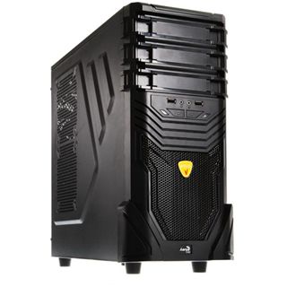 AeroCool VS-3 Midi Tower ohne Netzteil schwarz