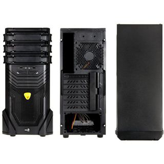 AeroCool VS-3 Midi Tower ohne Netzteil schwarz