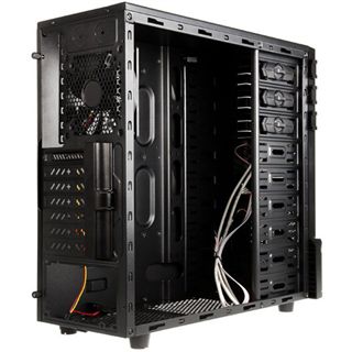 AeroCool VS-3 Midi Tower ohne Netzteil schwarz